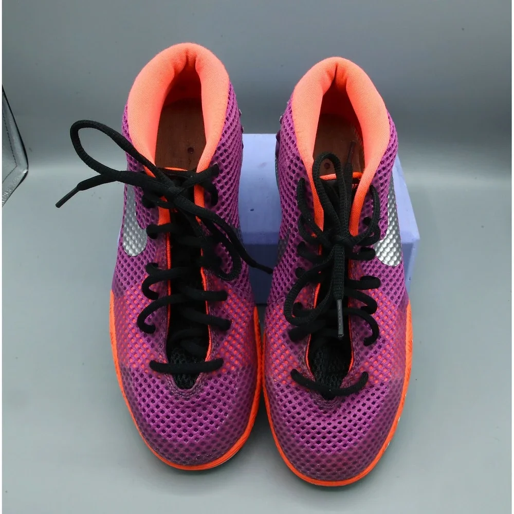 Nike Kyrie 1 Easter Berry Purple Orange Teal Basketball Shoes 717219-508 Size 6Y